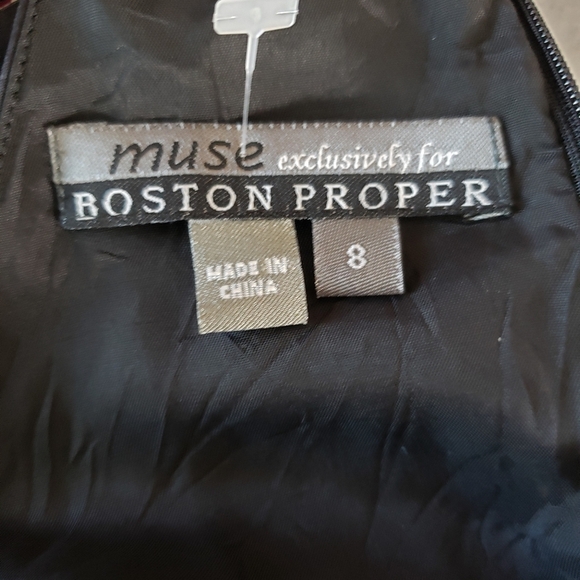 Muse Exclusively For Boston Proper Silk Paisley Print Summer Dress Sz 8. - Picture 11 of 13